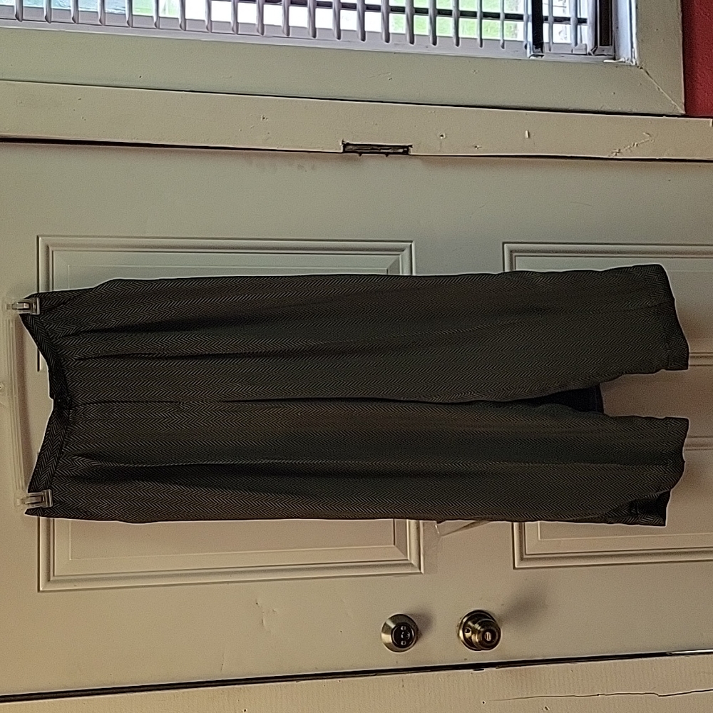 Wide leg black pants